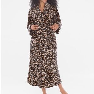 Soma leopard lounging robe